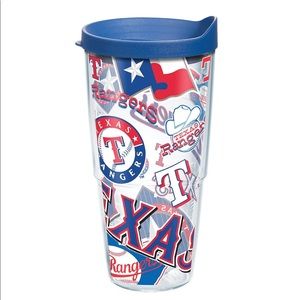 New Tervis Texas Rangers 24oz Tumbler with lid